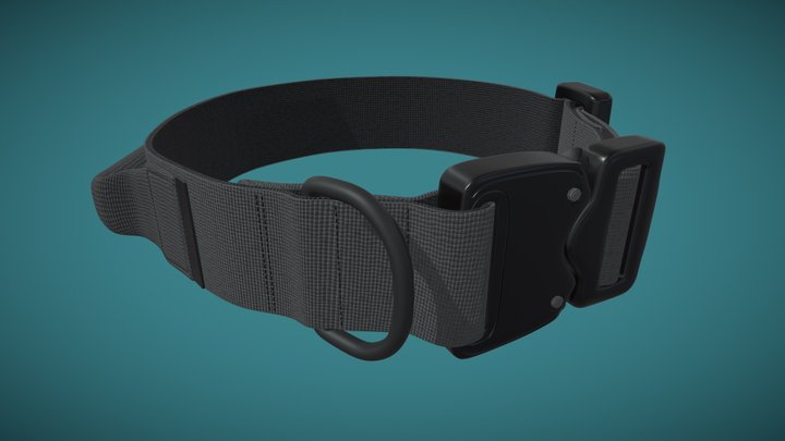 Textile Collar for Neddy 3D Model
