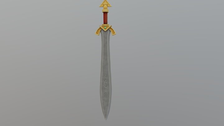 Ancient Sword 3D Model
