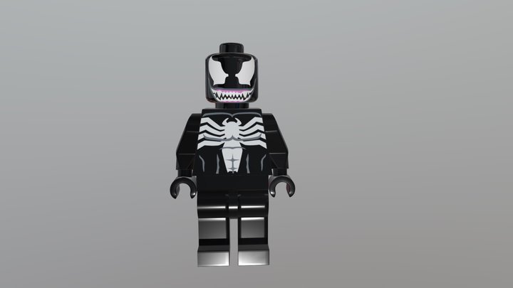 Venom Lego 3D Model