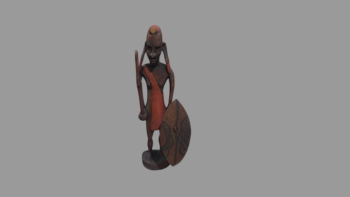 aborigen figure 3D Model