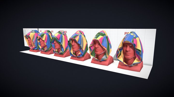3D hood: Material 30 – Kostenloses 3D-Modell STL