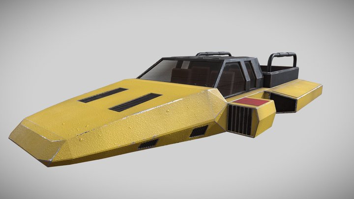 Star Wars Downunder speeder 3D Model