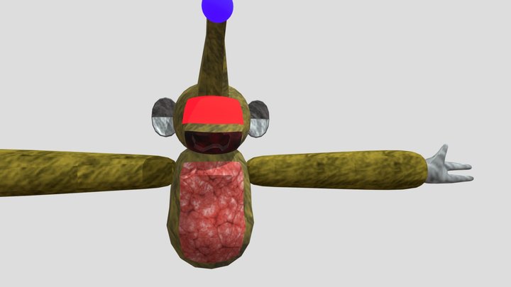 Jimbo Horrifying Gorillas Model 3D Model