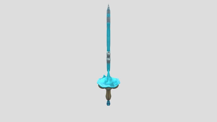 Spore Sword Low 3D Model