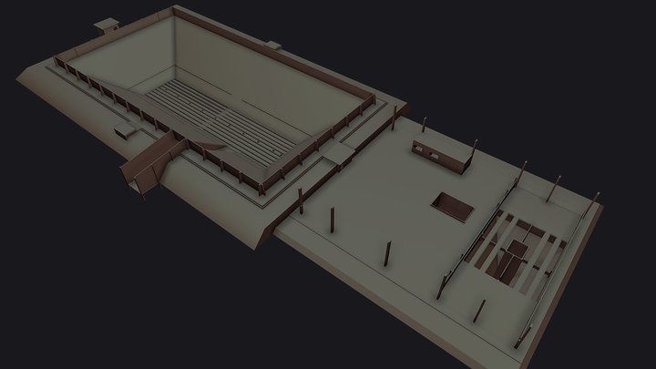 Armazém com capacidade de 345 mil sacas 3D Model