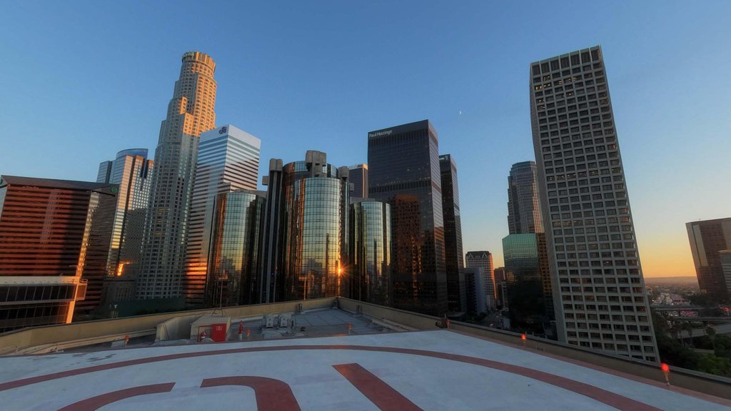 Sky Pano - L.A. Helipad