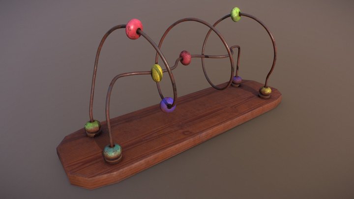 Rusted Old // Mini Looping Toy // BAM BAM 3D Model