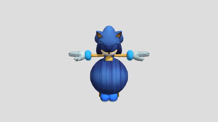 C02 - Sonic Alternate 3ds – Free 3D Model STL