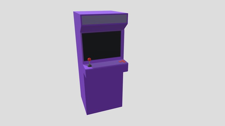 low poly arcade