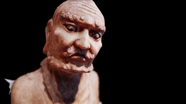 Asian Art Statue #2 3D Model