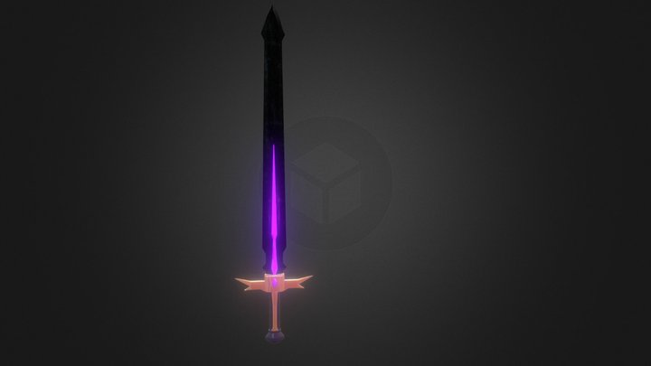NightBringer Sword - Assignment Piece 3D Model
