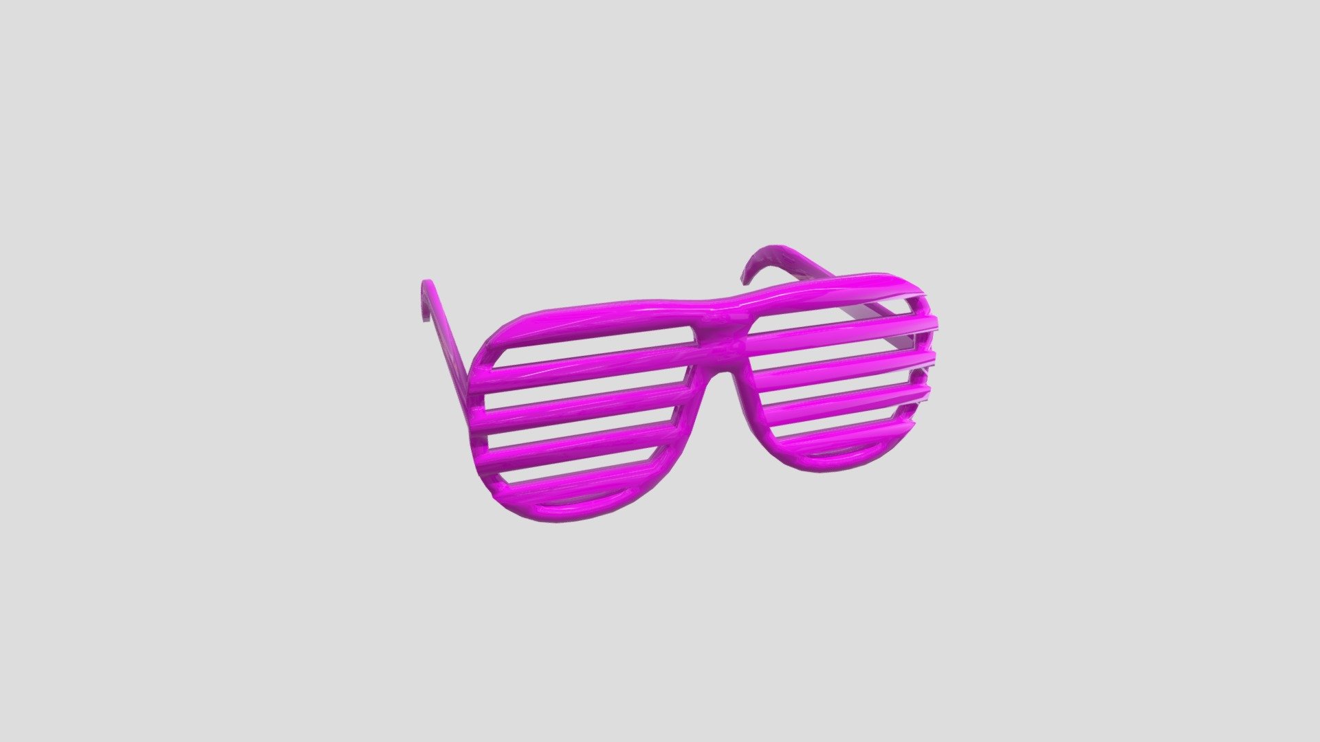 Shutter Glasses / シャッターサングラス — Sketchfab embed 3D viewer