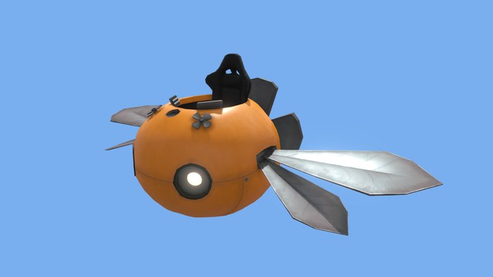 Submarine Buggy 3D Model
