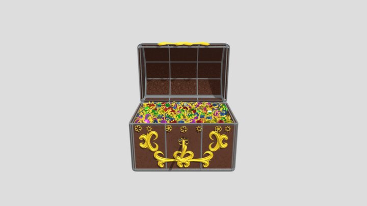 Treasure Chest Challenge Skectfab 3D Model