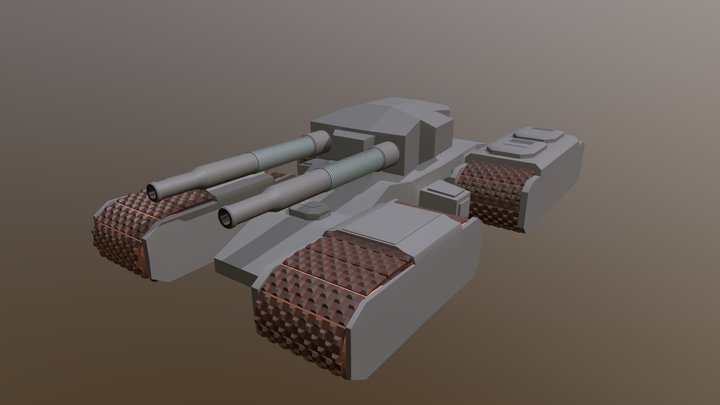 Advanced Tank 3D Model