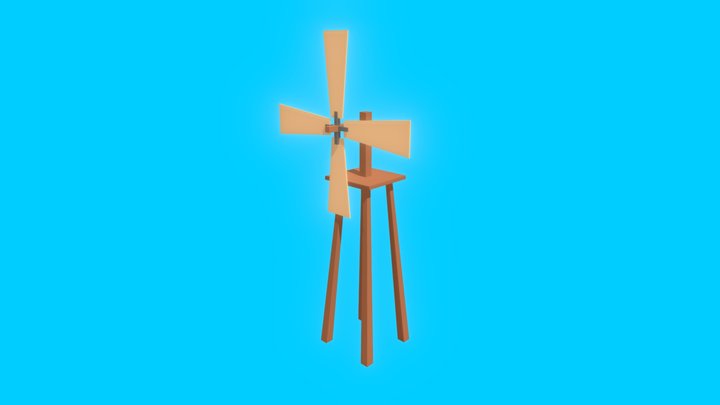 Windmill | Blender Model 3D Model