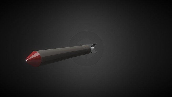 Simple Bomb 3D Model