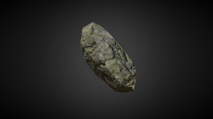 Post Apocolyptic Rock 3D Model
