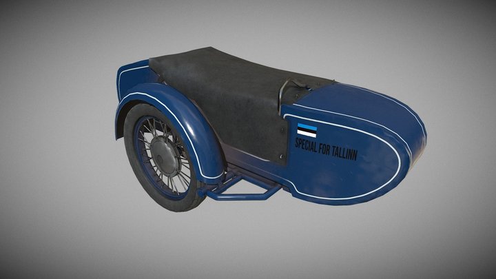 Dnepr_MT11_Cradle_low 3D Model