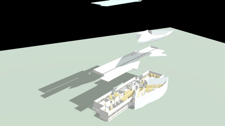 Biblioteca Seinajoki _ Alvar Aalto 3D Model