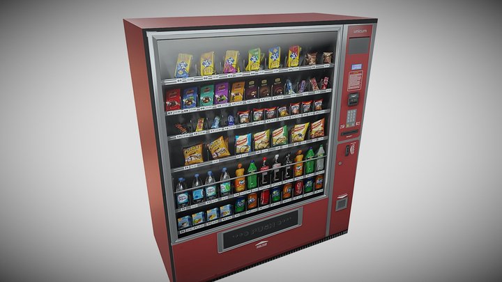 Drink vending machine – Modelo 3D gratuito STL
