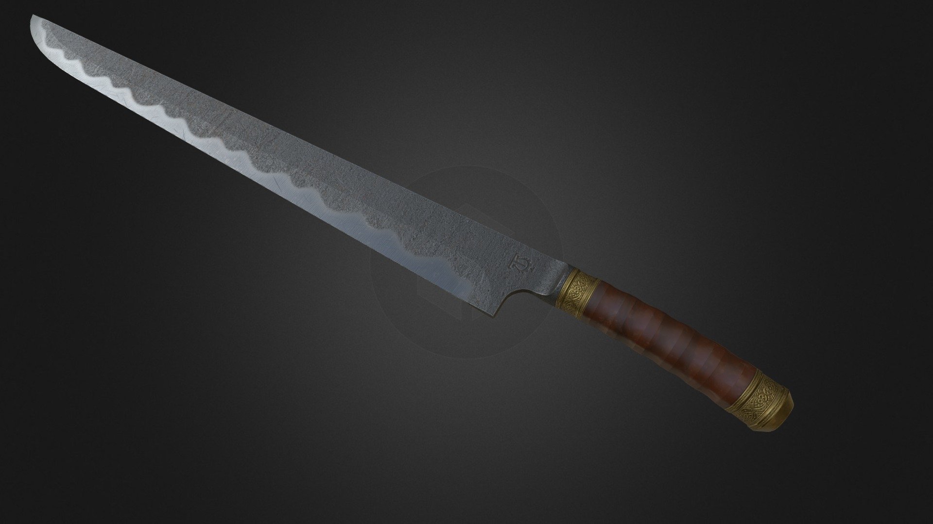 Sword or Kitchen Knife - 3D model by tonken [ff788c4] - Sketchfab