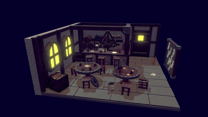 Roberto's Tavern 3D Model