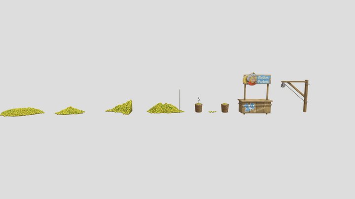 Lemon Assets - Fortnite Asset – Modello 3D gratuito STL