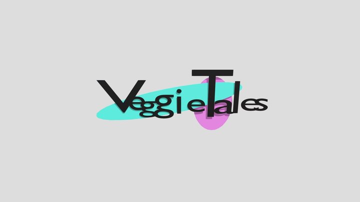 Veggie Tales Logo 1993 3D Model