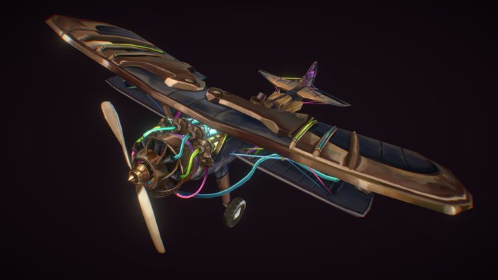Jinx Winx - Stearman 75 3D Model