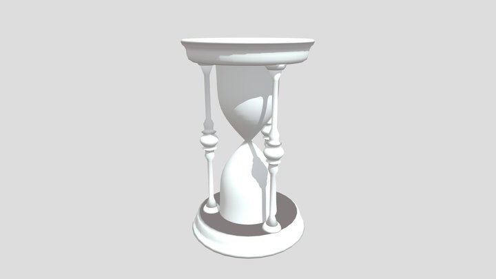 Reloj De Arena A Berezowski 3D Model