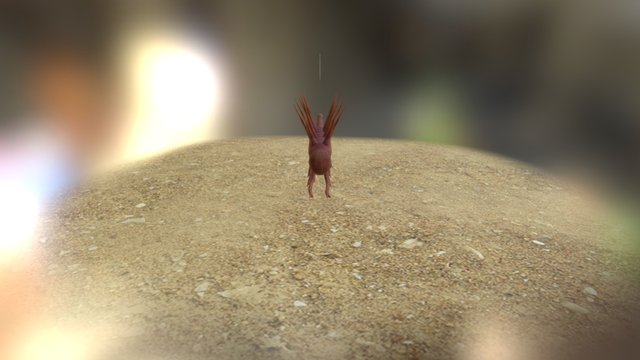 Hallucigenia Faune De Burgess 3D Model