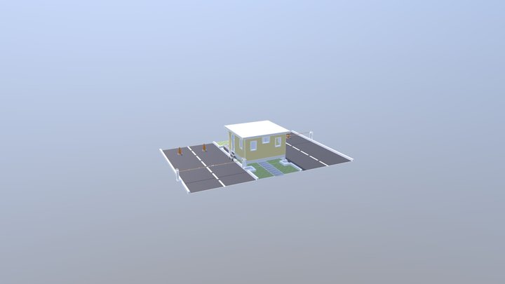 Caseta de Vigilancia 3D Model