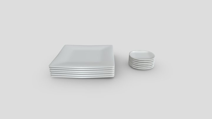 Plate 3D Model
