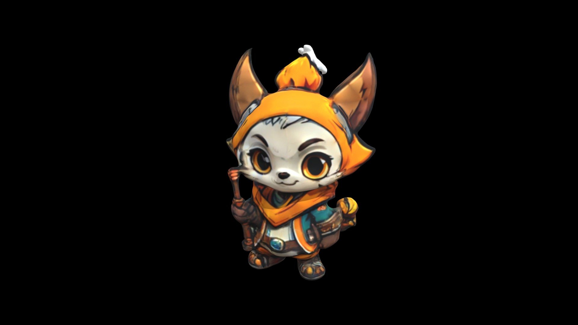 Leona The Lionheart sticker character from Leagu - Download Free 3D ...
