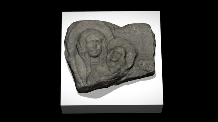 Богоматір Одигітрія 3D Model