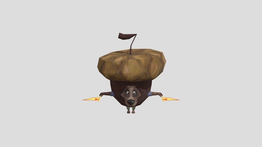Acorn Mascot (Chicken Little)