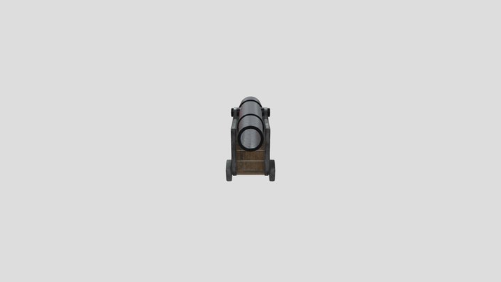 Cannon 3D Model
