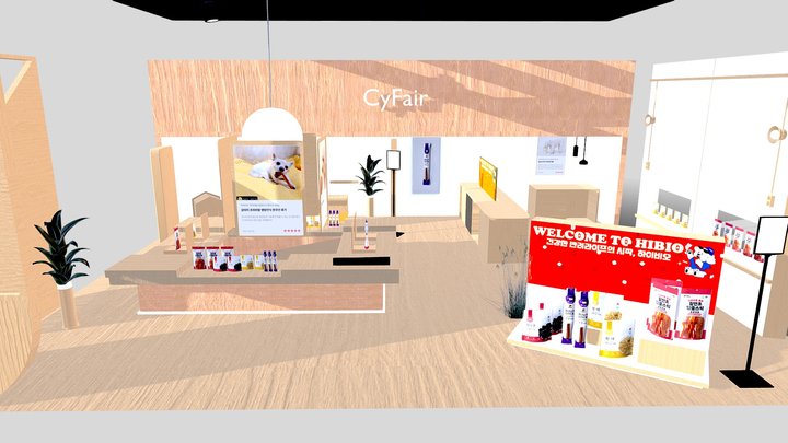 booth_beauty_v2 3D Model