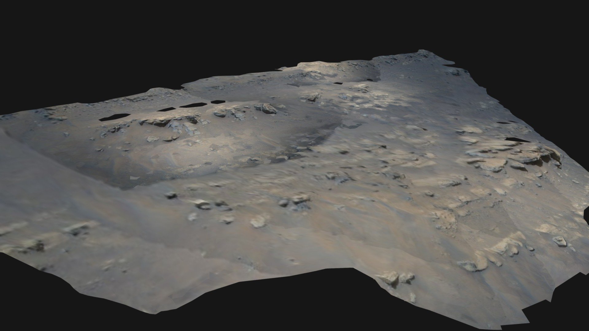 Mars Ingenuity Helicopter Flight 13 Ridge Target