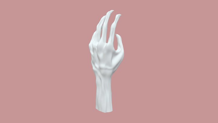 Creepy Hand NinaDL 3D Model