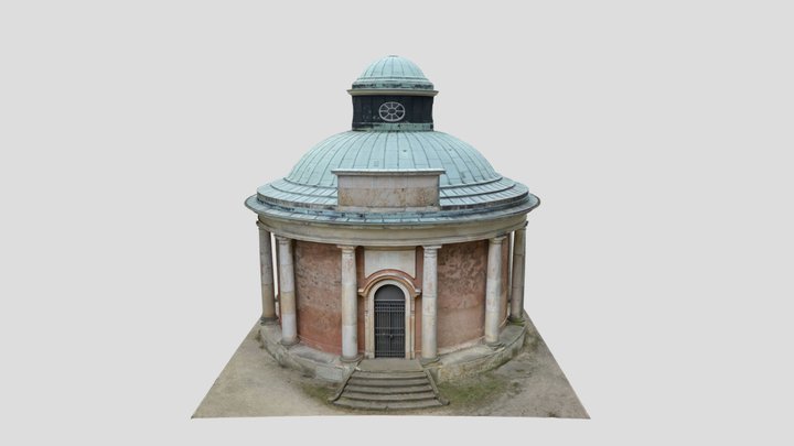 Antikentempel Park Sanssouci Potsdam 3D Model