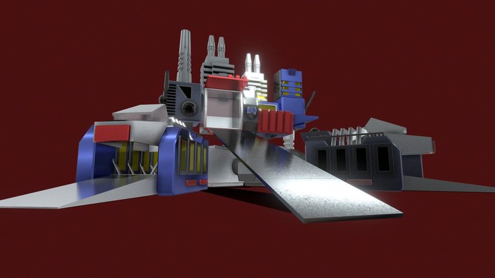 Transformers Metrotitan Alt 3D Model