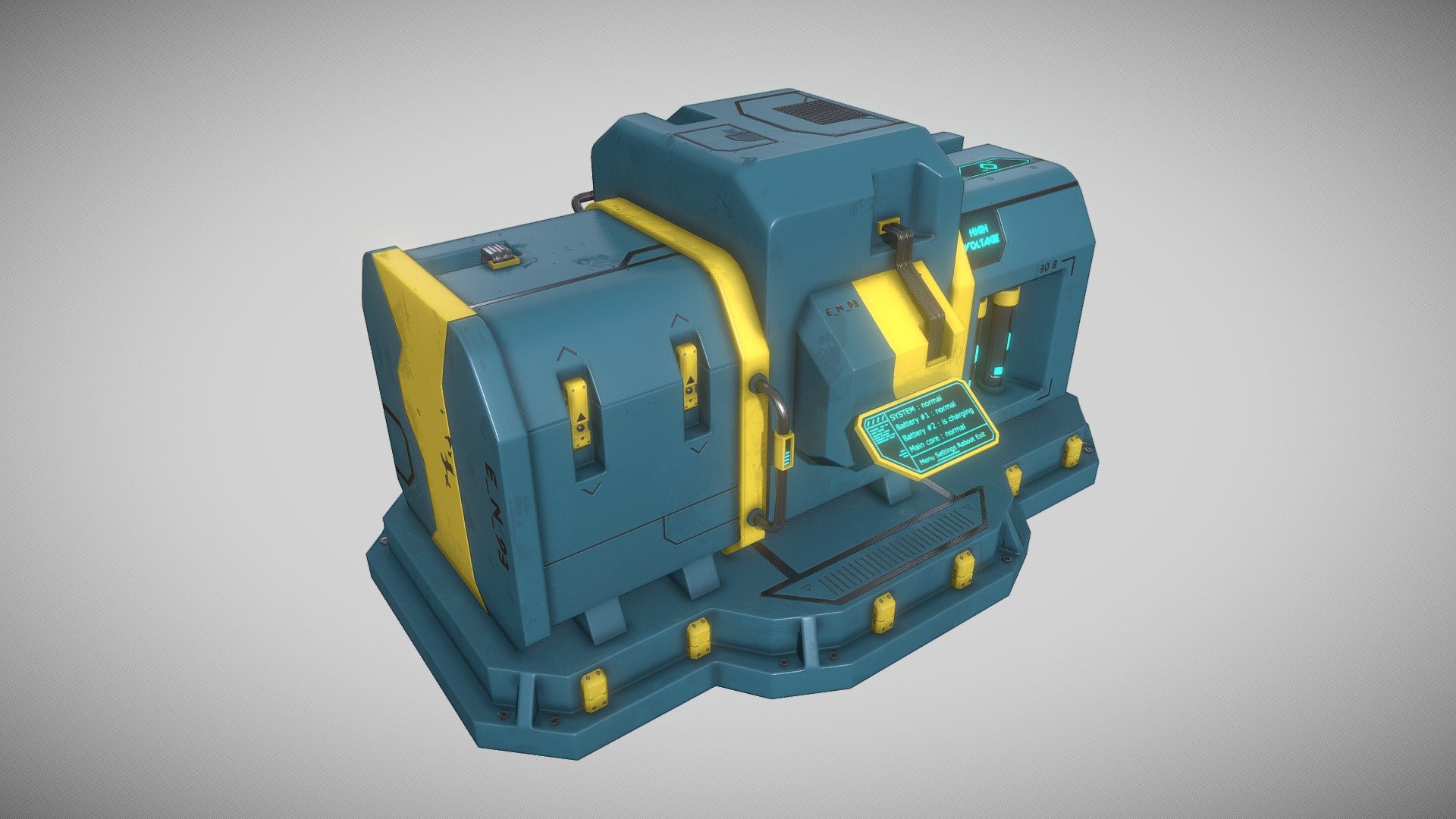 Sci-fi energy node
