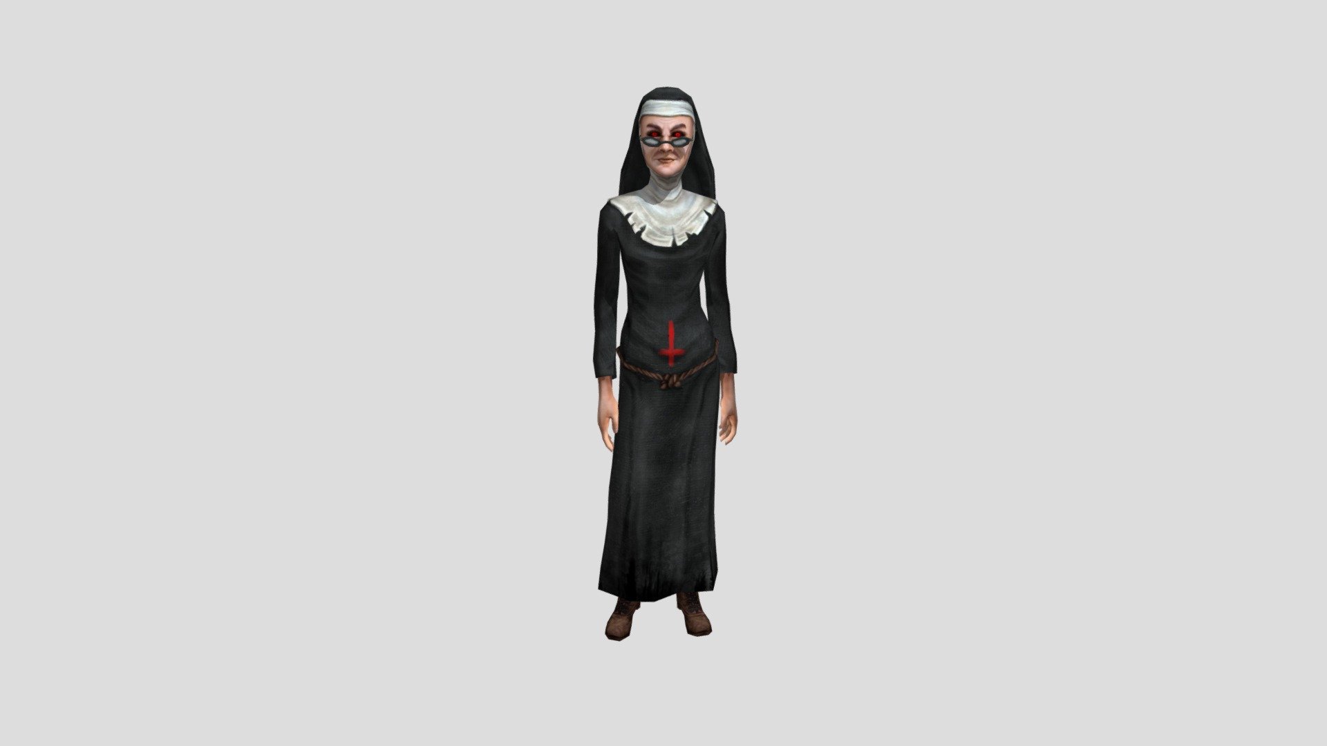 evil nun Download Free 3D model by dallas.wilkerson [ff80094] Sketchfab