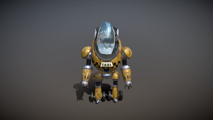 Fallout Protectron 3D Model