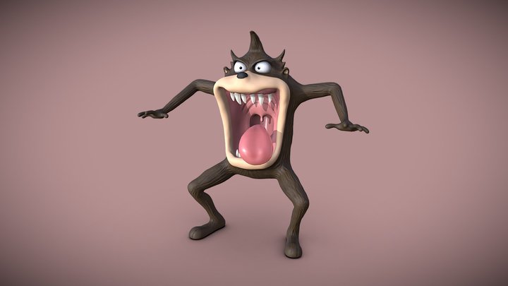 Tazmania 3D Model