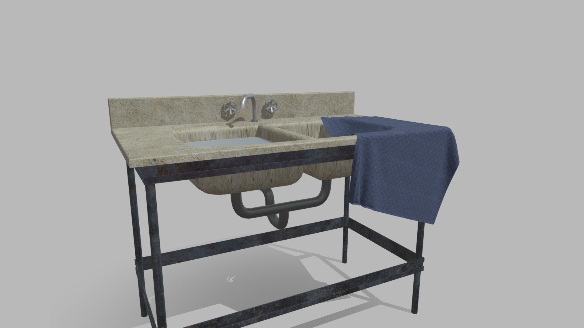 Sink Basin Download Free 3d Model By Jimbogies [ff82542] Sketchfab