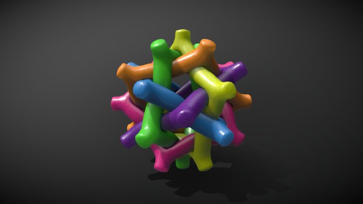 Bouncy Toy 3D Model