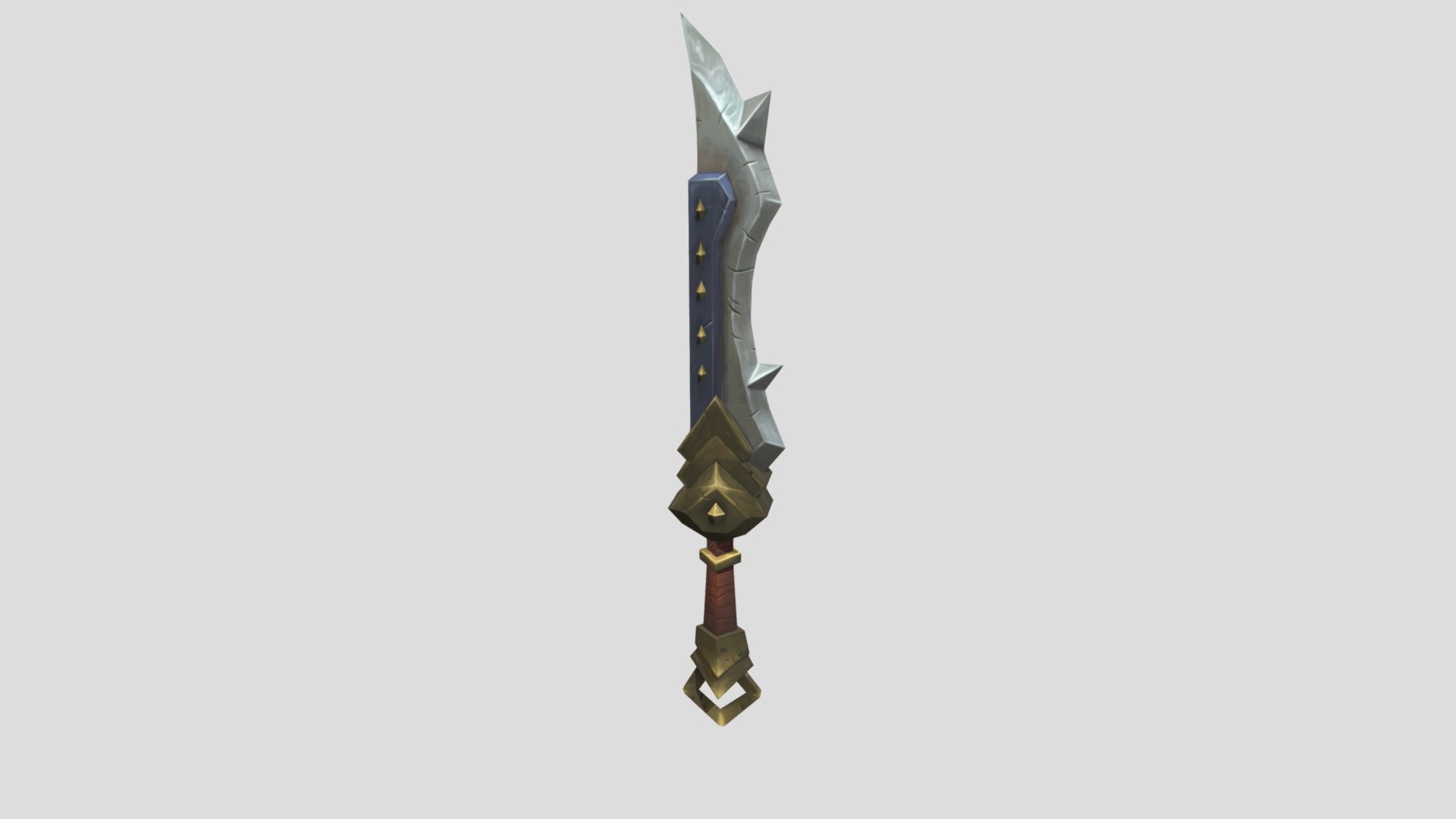 World of Warcraft hand painted sword - 3D model by Dima Bolotnikov ...